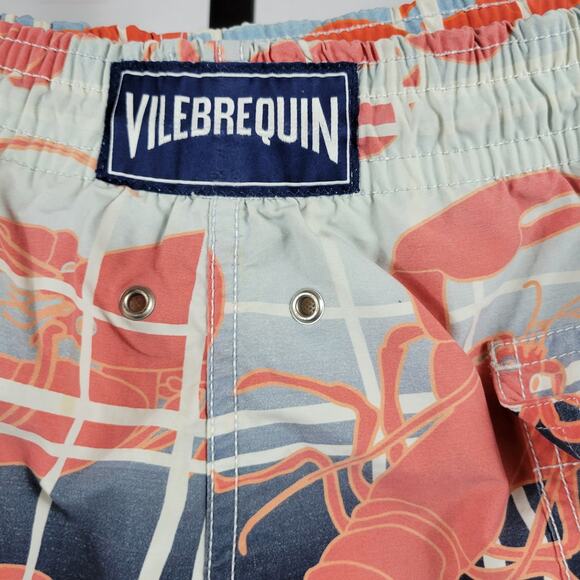 Vilebrequin Swim Shorts Trunks Lobster Print Size XL - Picture 4 of 10